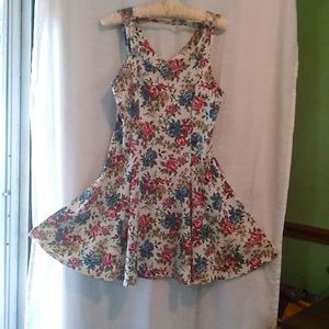 Vintage Zanoni medium polyester cotton sundress Floral